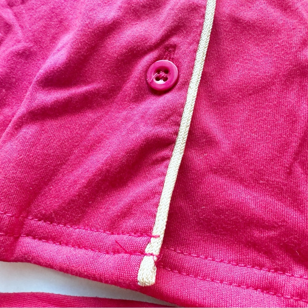 Girls Holiday Jersey Shirt Pajamas with Candy Cane Pocket NWT - Picture 3 of 16